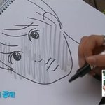 [카이] 김종인 그림 얼굴에 칠한거ㅋㅋㅋ 