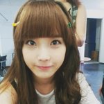 <b>일자</b> 머리가 귀여운 女아이돌