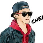 [CHEN] 어제새벽에그린팬아트 <b>완성</b>^.^