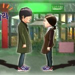 <b>상속자들</b> 캐리커처 뭘 또 커플신발까지 똑같애~ 다시 보고 싶게.