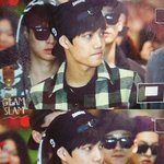 [카이] 종인이 출국-입국 비교사진....