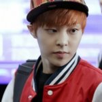 [시우민] <b>오렌지색</b>머리 레알