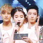 [exo] 아이유 김소현 만큼 예쁜 박찬열<b>gif</b>