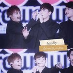 [시우민] 수호 땀 닦아주는 민석이