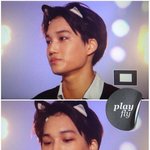 [카이] 김종인 고양이<b>머리띠</b>도 했었네ㄷㄷㄷ