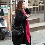 진짜 쌩얼로 포착된 정려원 파파라치