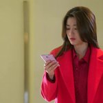 빨간코트도 완벽 소화하는 어제자 천송이 미모