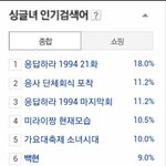 [백현] 싱글<b>녀</b><b>인기</b>검색어6위백현