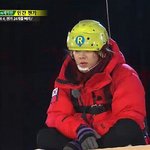 런닝맨 멍지효~빨간 패딩입고 멍!! ㅋㅋㅋ