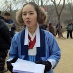 <b>추위</b>에도 열심히 촬영중인 스타들 모습