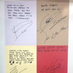 [시우민] 얘들편지에 감동받았어ㅠㅠ