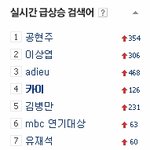 [EXO] <b>네이버</b> 실검에 카이 왜있는거야??