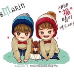 [시우민] 웅녀들 <b>새해</b> 복 많이 받아~