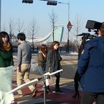 화영 촬영현장 포착 - <b>앨범준비</b>?