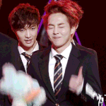 [시우민] 민석이 만두표정 고화질 움짤