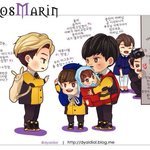 [시우민] <b>막둥이</b> 슈밍의 가족 팬아트 ㅋㅋㅋ