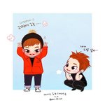 [시우민] 쇼타임 귀요미 <b>팬아트</b> ㅋㅋㅋㅋㅋ