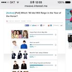 [시우민] M <b>wave</b> 맏형 라인 투표하자 