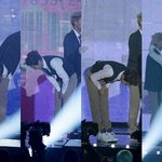 [시우민] 민석이 <b>인사</b> 받고가(꾸벅)