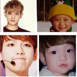[백현] 엑소 과거현재 <b>비교사진</b>ㅋㅋㅋ