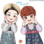 [시우민] 세훈 민석 <b>팬아트</b>