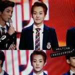 [시우민] 민석이 미모에 감탄만........<b>ㅠ</b> <b>ㅠ</b>