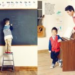 아빠 션과 <b>빈폴</b>키즈 화보 찍은 하랑이! 초등학교 입학선물로 딱인듯...