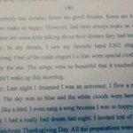 [루한] 중국 한 중학교 영어시험에 루한 나옴 ㅋㅋㅋㅋ 