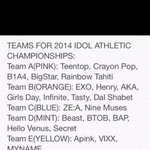 [BAP] 아육대<b>팀</b>!!