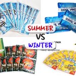 [<b>hot</b>] 여름 vs 겨울 필수 아이템 비교 !