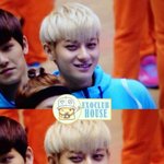 [시우민] <b>민석</b>이 꼬랑지 진짜 귀여워 하트같기도하고ㅋㅋㅋ