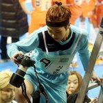 [시우민] 아육대 끝난거? <b>울</b> <b>애기</b>들 퇴근했어?