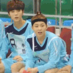 [시우민] 김민석 아육대 <b>gif</b> ㅋㅋㅋㅋㅋㅋㅋㅋㅋ