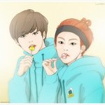 [시우민] 아육대 팬아트^^