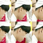 [카이] (귀염<b>사주</b>의) 밀가루 묻은 종인이 뺨