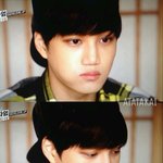 [카이] 종인이 입에 뭐문거보소