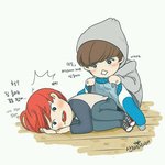 [시우민] <b>산하</b>님 새팬아트...