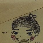 [시우민] <b>허접</b>손으로 그려본 민석이..