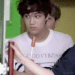 [카이] <b>쏘세지</b> 야무지게 먹는거봐