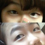 답답한 눈...어떻게 화장하죠ㅛ..ㄸㄹㄹㄹ