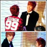 [시우민] 민서기아가랑 이야기해주는 <b>홍빈</b>이형아