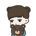 [카이] 곰인이가 <b>곰도리</b>를 안고 있다