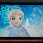 [겨울왕국] (추가)엘사 그리기