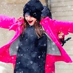 눈 맞고 잔뜩 <b>신난</b> 수리 크루즈