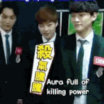 [시우민] 140130대만 홍백 대상 슈밍 움짤