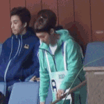 [시우민] 시우민 <b>정전기</b>짤