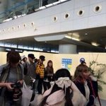 [세훈] <b>칭다오</b>공항 출국 모델들
