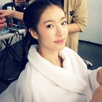 유지안 화보 촬영장 무보정 사진