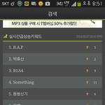 [BAP] 우린 굳건히 멜론 검색어 1위임