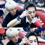 [시우민] <b>평소</b>슈밍관해아무말안하던남동생이